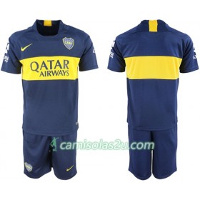 Camisolas de Futebol Boca Juniors Criança Equipamento Principal 2018/19 Manga Curta